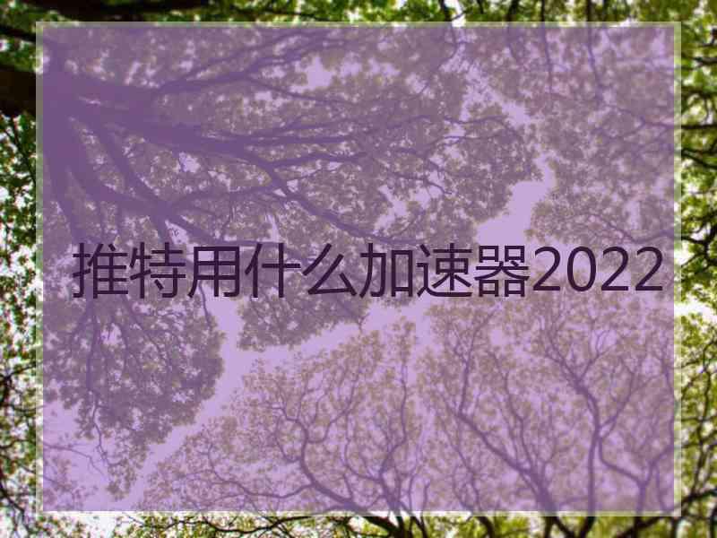 推特用什么加速器2022 推特用什么加速器2022