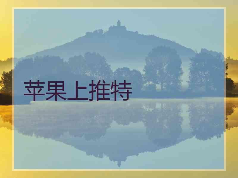 苹果上推特